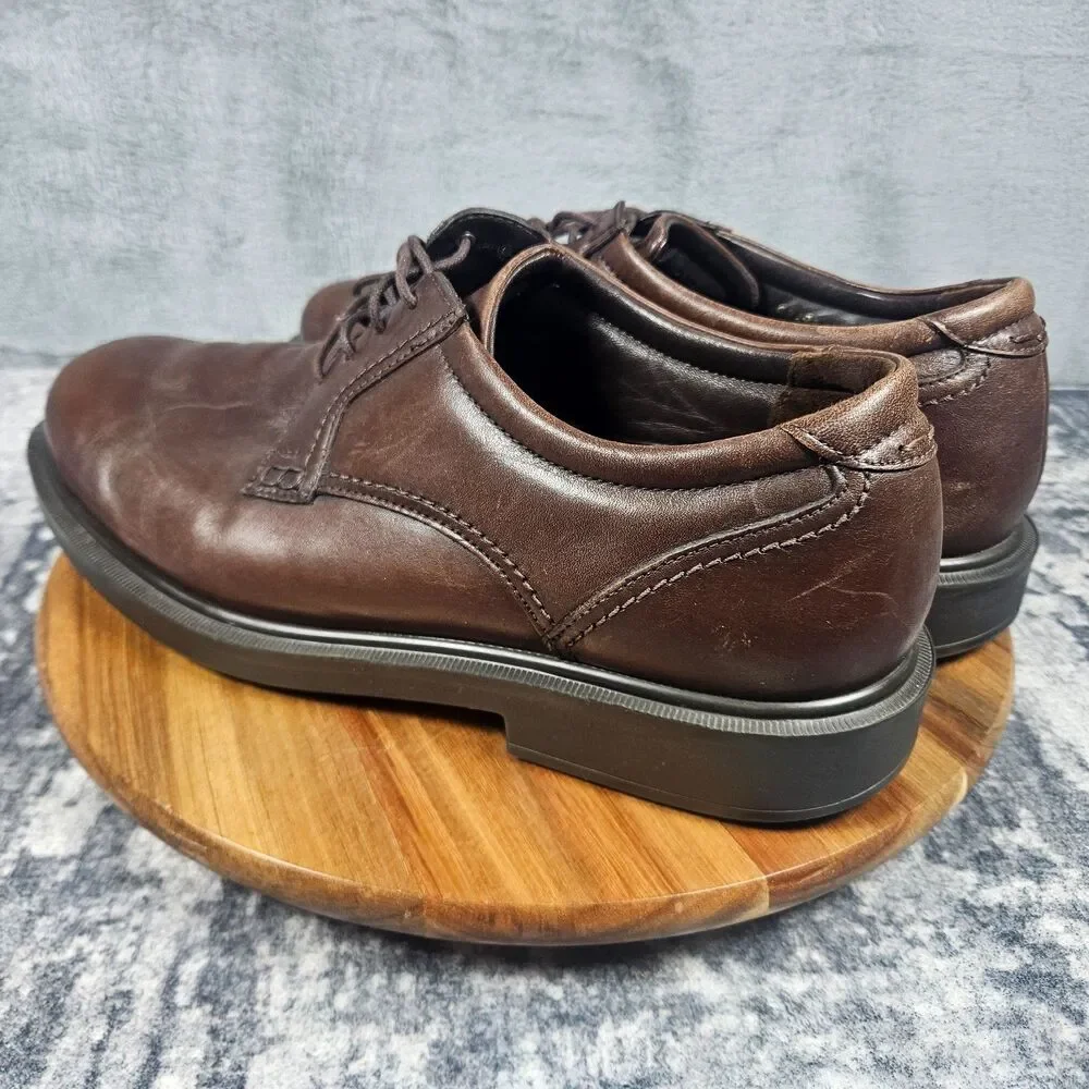 SAS Ambassador Dress Shoes Mens 12 Wide Brown Oxford Lace Up Casual Comfort